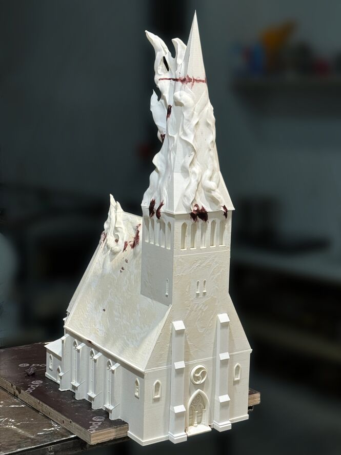 Sankt Nikolai Kirche in Perleberg - 3D Modell