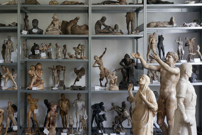 Sammlung originaler Modelle im Kunstgussmuseum
